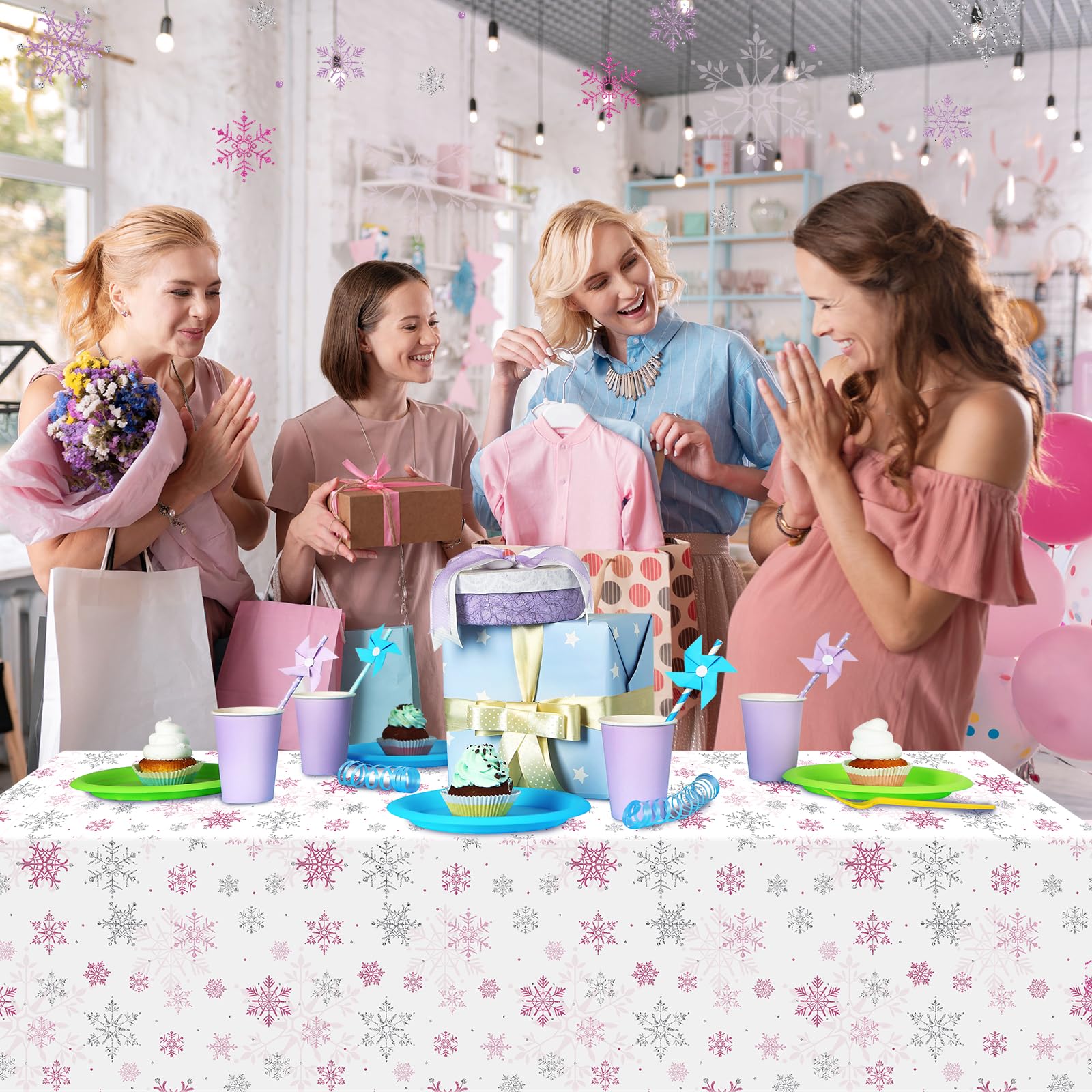 Resistente al agua y a manchas para eventos sin preocupaciones