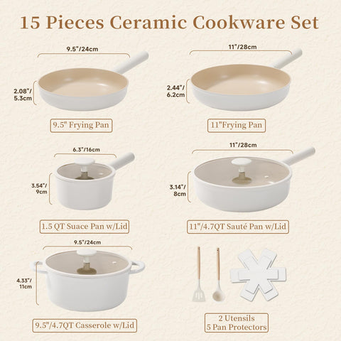 JEETEE diseño apilable, ahorro de espacio en la cocina