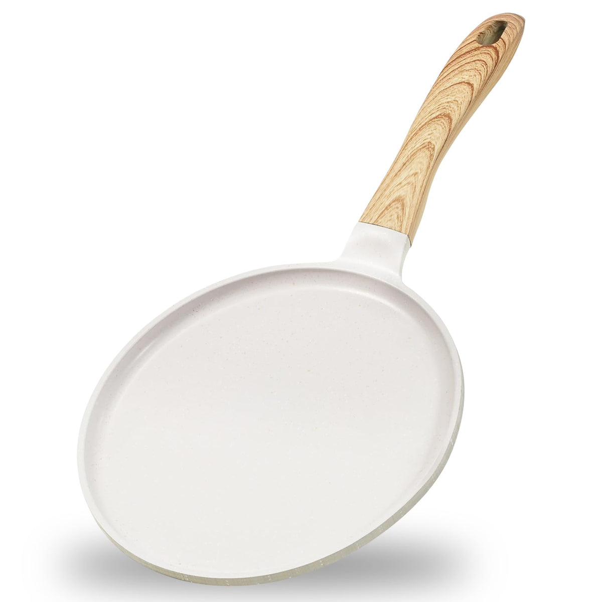 JEETEE crepe pan con recubrimiento antiadherente de granito, 9,5 pulgadas