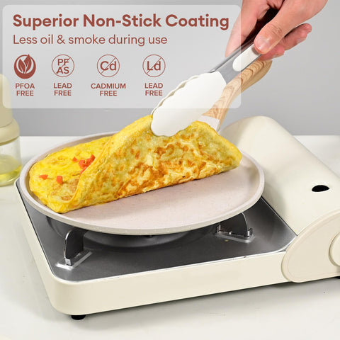 JEETEE crepe pan ligero, peso 2 libras