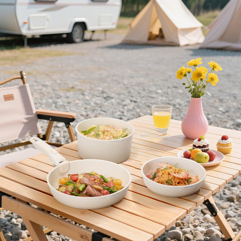 JEETEE conjunto ideal para 3-5 personas y camping.