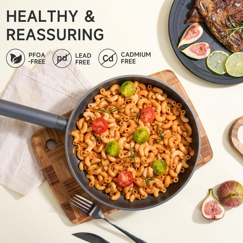 Sartén JEETEE limpieza rápida gracias a su antiadherente.
