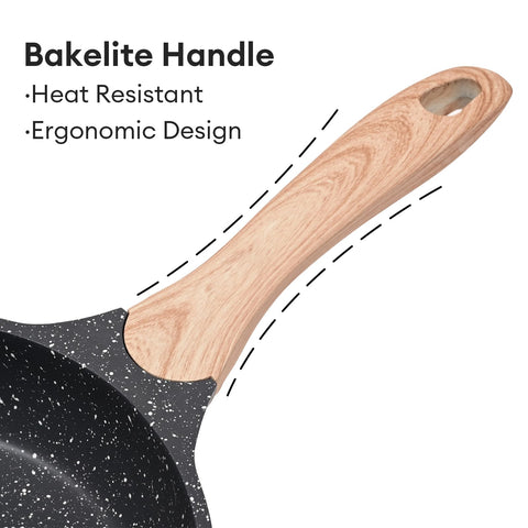 Sartén JEETEE para tocino, dorado uniforme con poco aceite