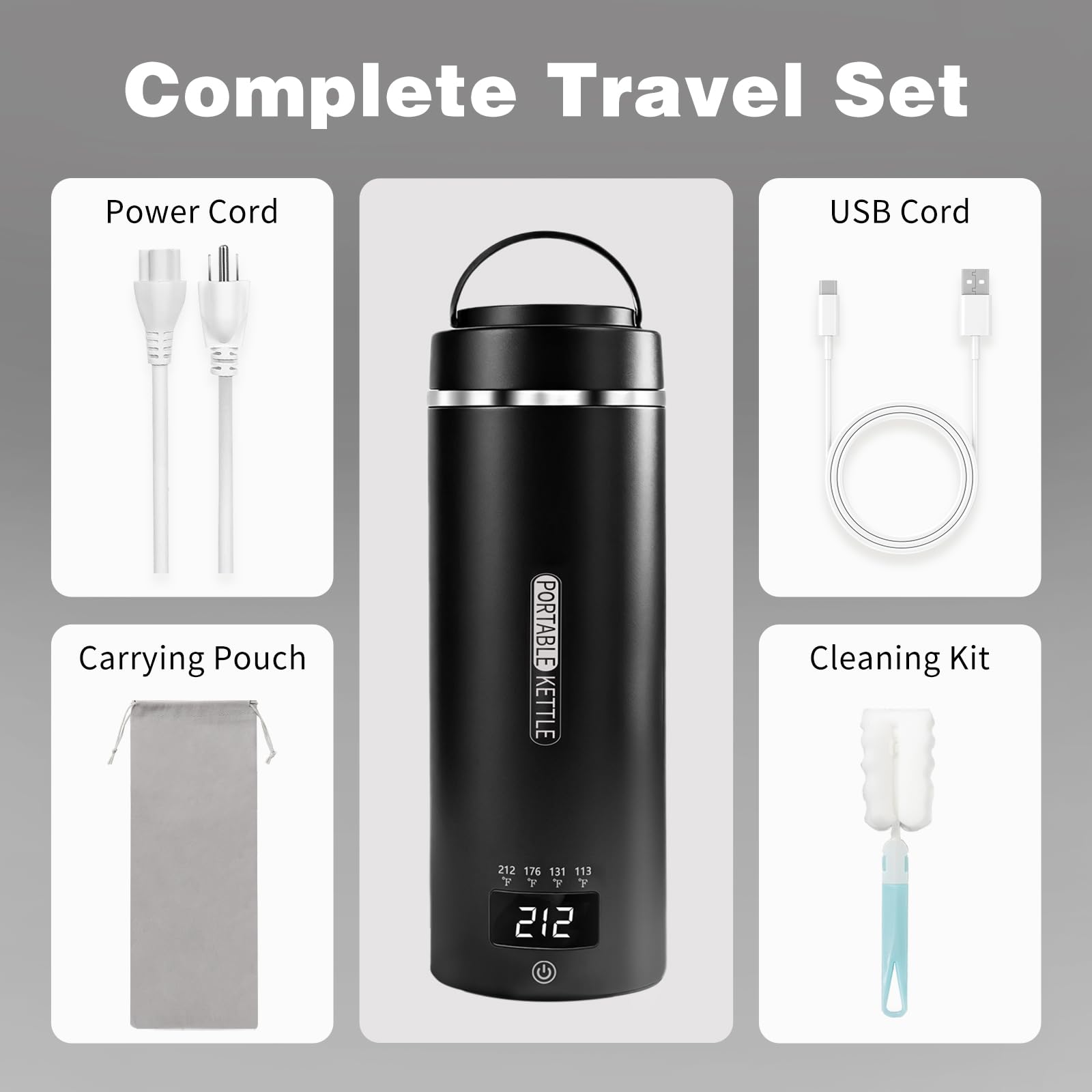 Tetera JEKABA de 450 ml para porciones rápidas de té o café.
