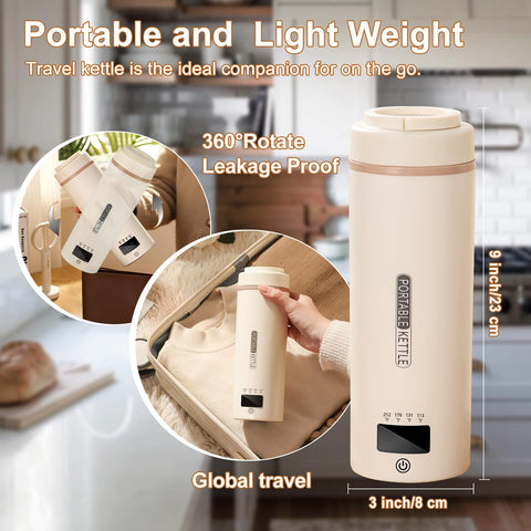 Tetera JEKABA de acero inoxidable 304, duradera y libre de BPA.