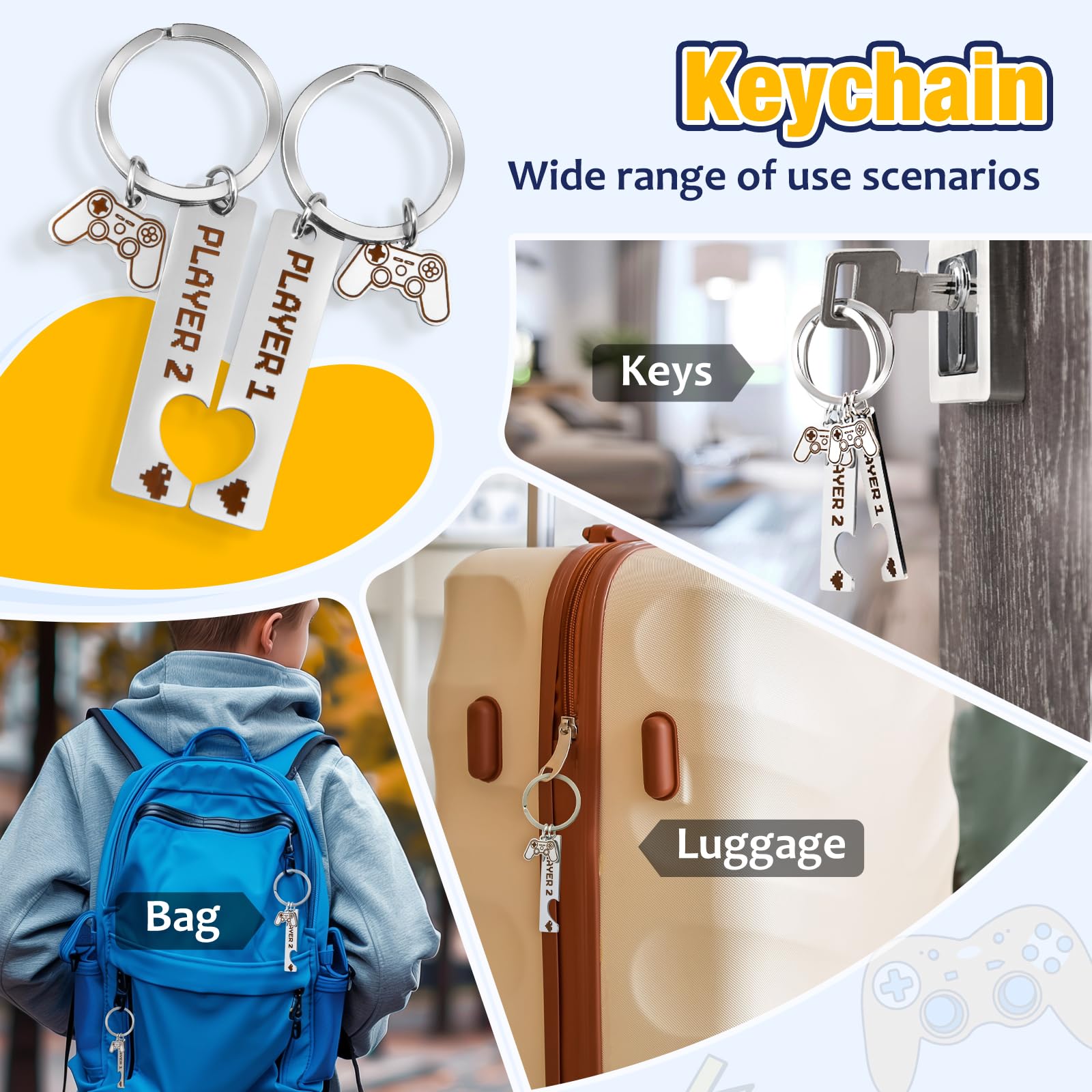 Conjunto regalo de Jekeno para jugadores, diseño cuidado y útil.