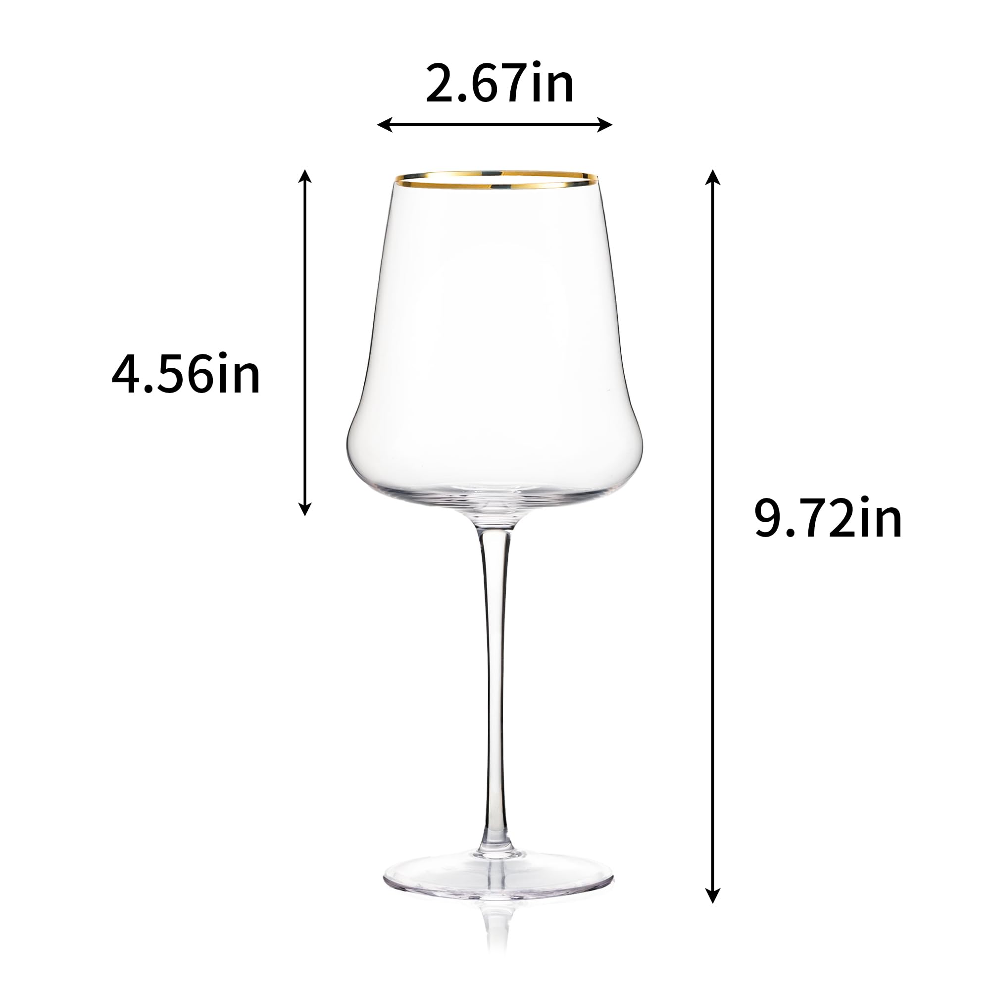 Copa JEKOSEN cristal ultra claro con borde delgado para degustación impecable.