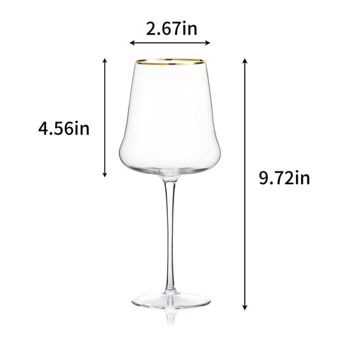 Copa JEKOSEN cristal ultra claro con borde delgado para degustación impecable.