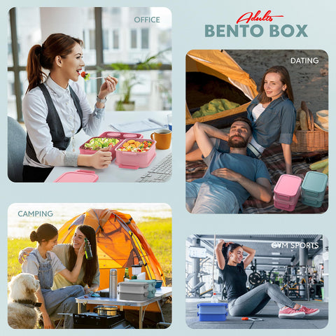Jelife Bento Box ideal para oficina o comer fuera.