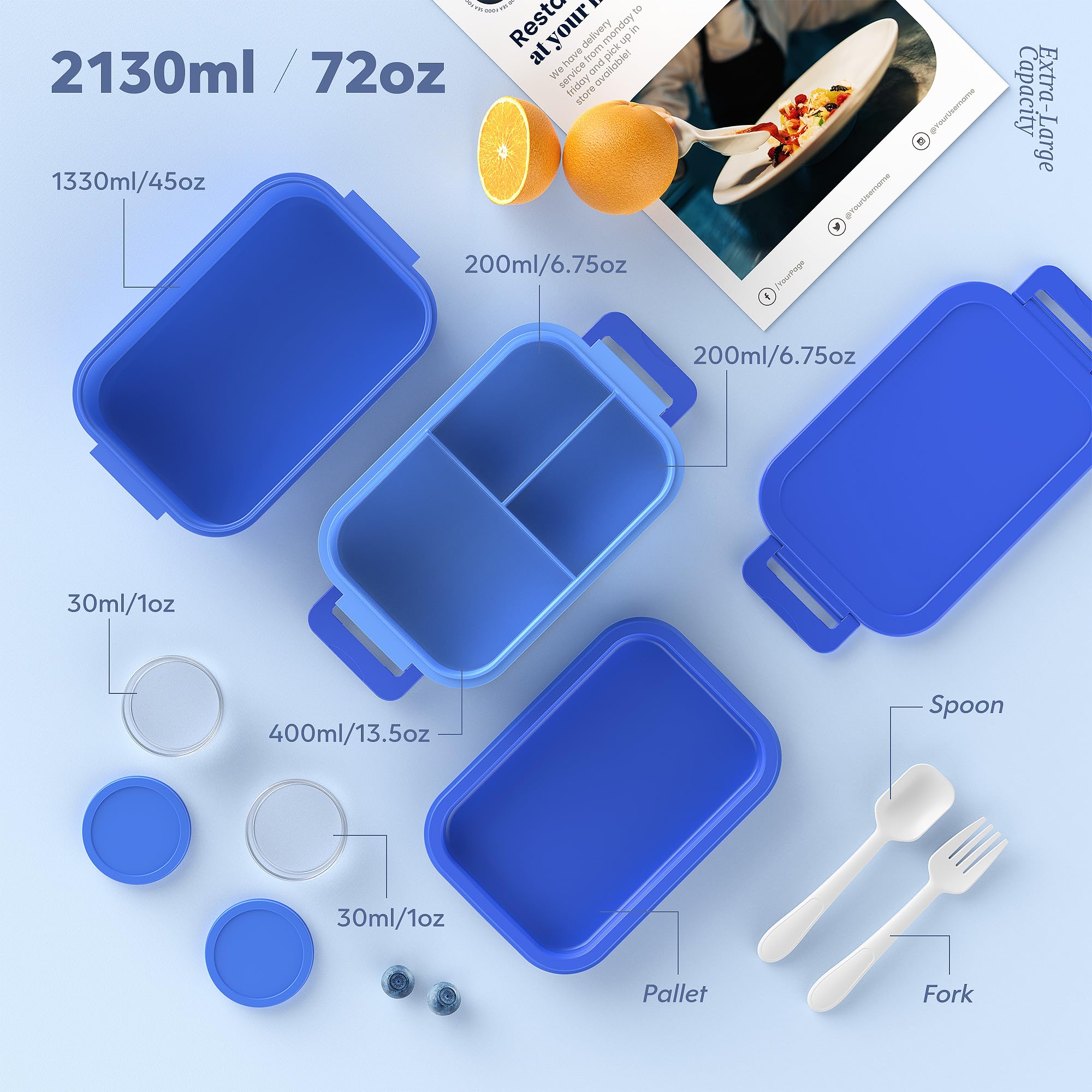 Jelife Diseño multiuso, ideal para llevar al trabajo o salidas.