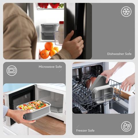 Jelife bento perfecto para uso diario fuera de casa y viajes.