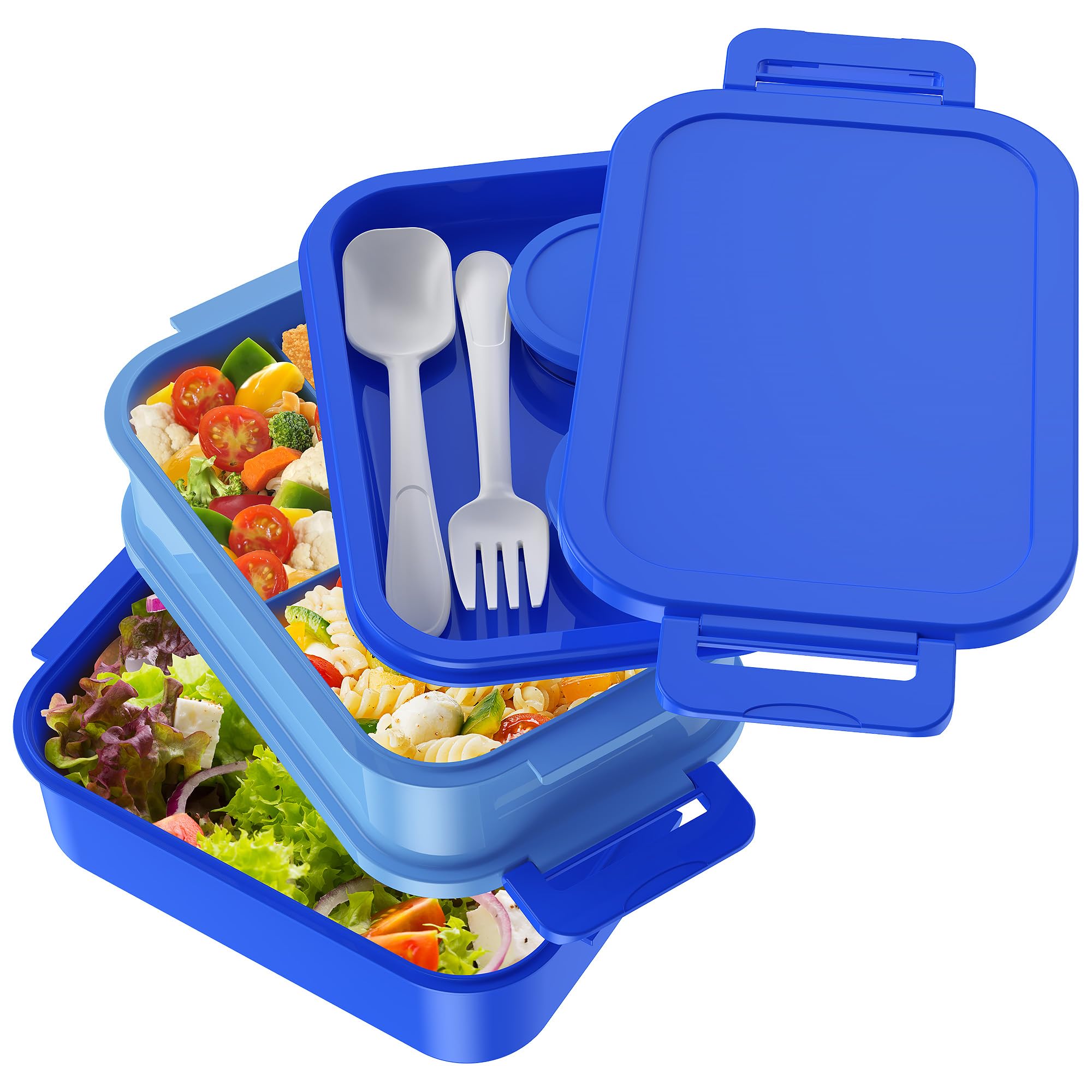 Jelife Incluye utensilios para comer fuera de casa.
