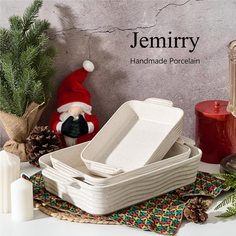 Jemirry juego de platos cerámicos, regalo práctico para casa.