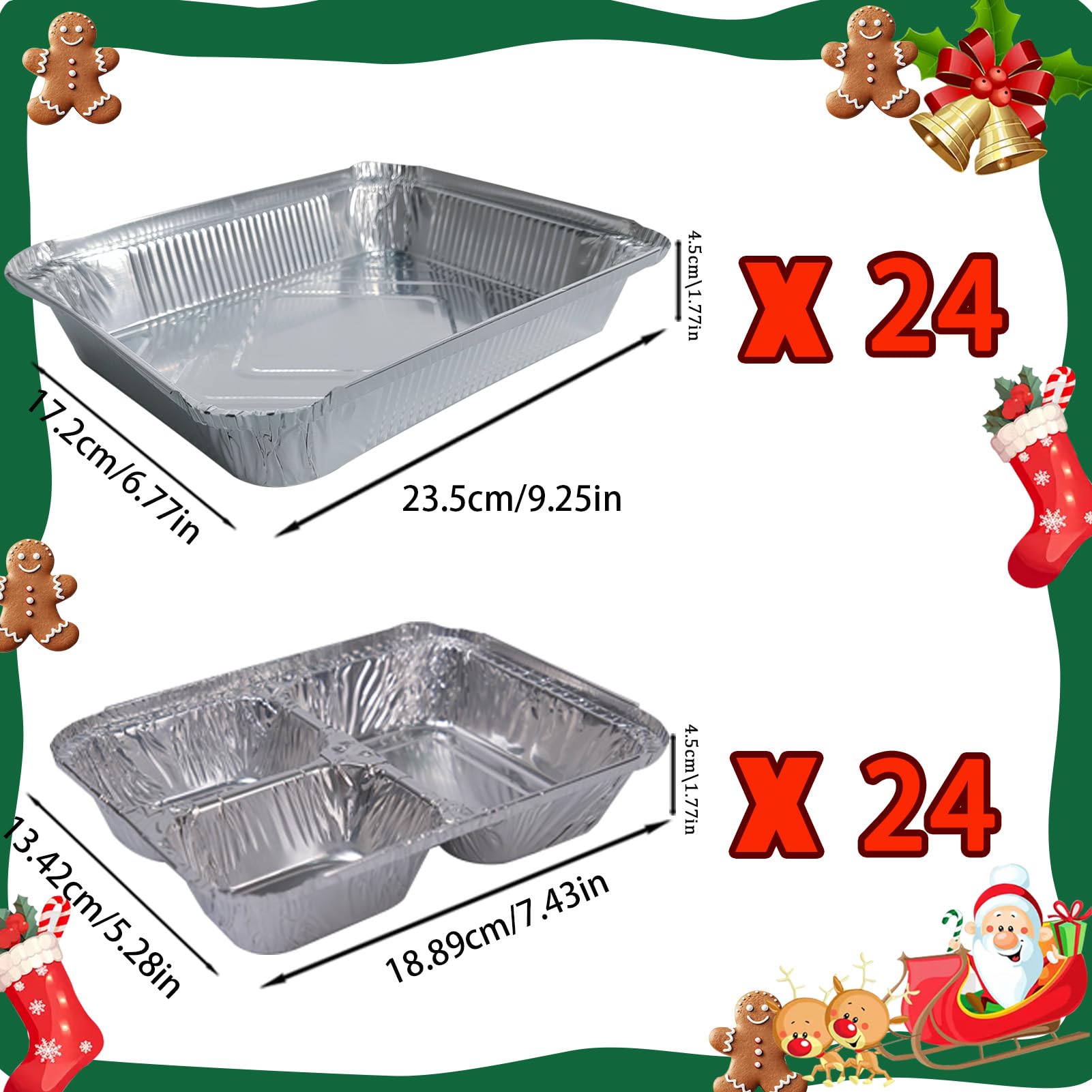Conjunto de aluminio Jengaer duradero con cierre hermético