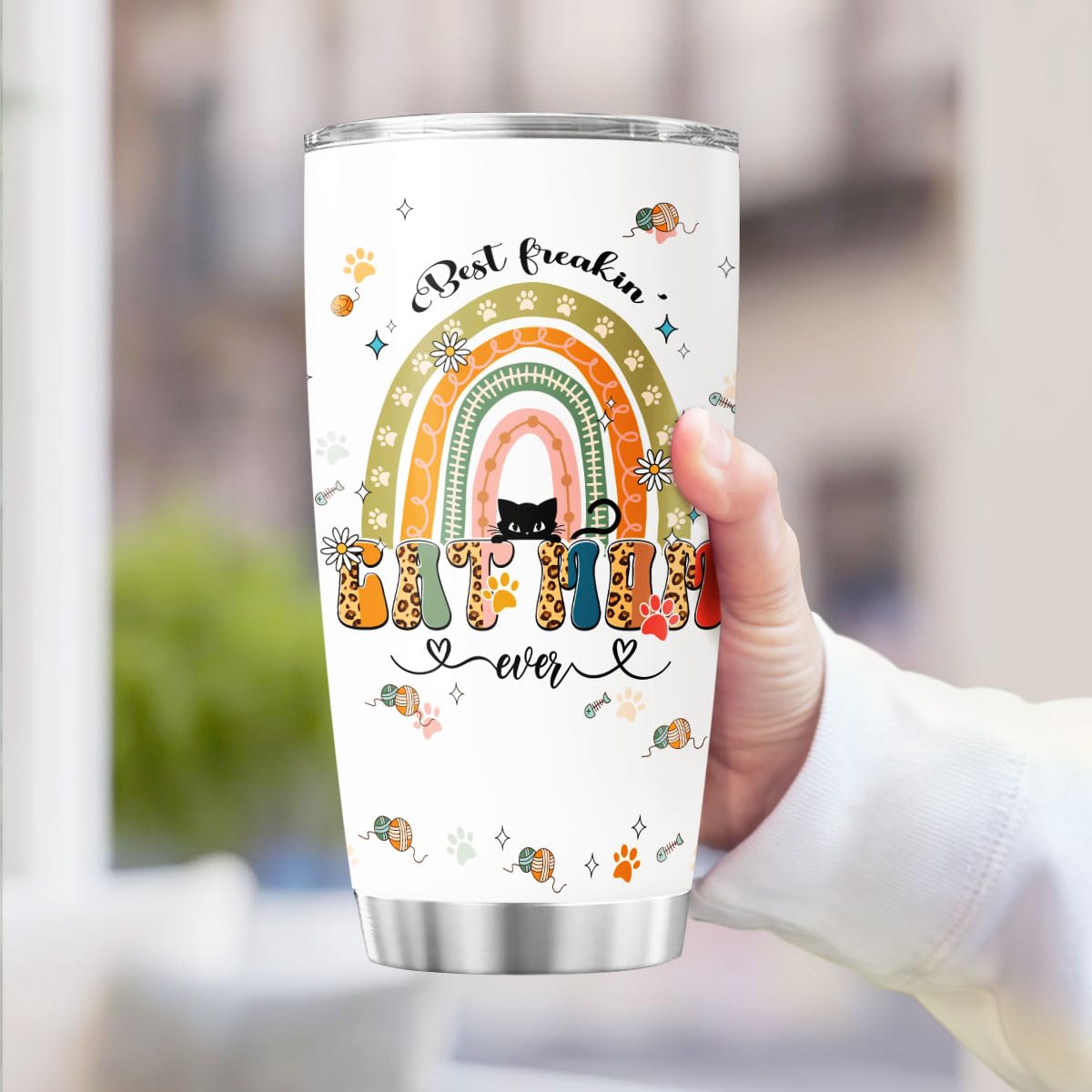 JENOIS diseño divertido para mamá, con frase, perfecto para la pausa del café.