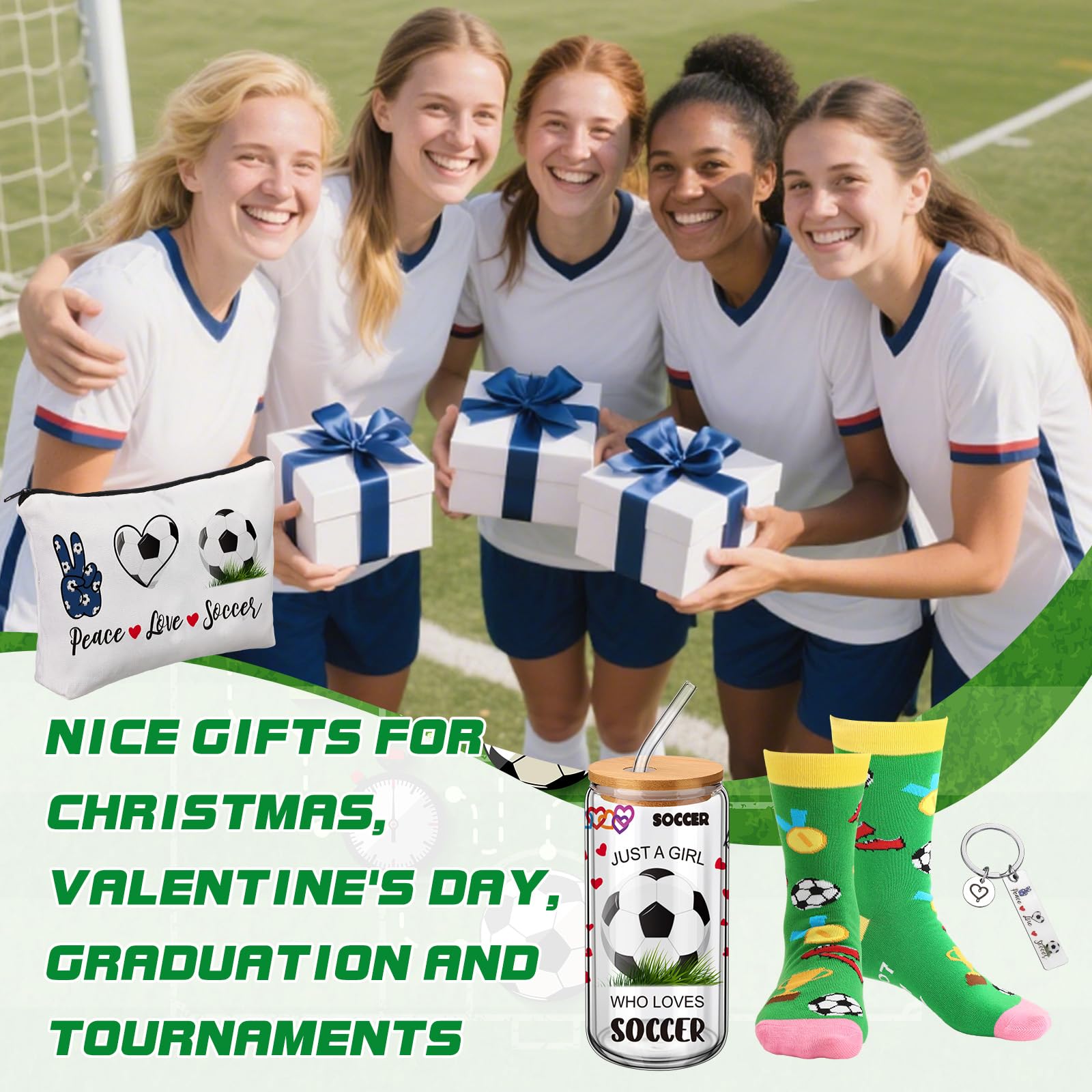 JenPen empaque resistente y listo para regalo de fútbol.