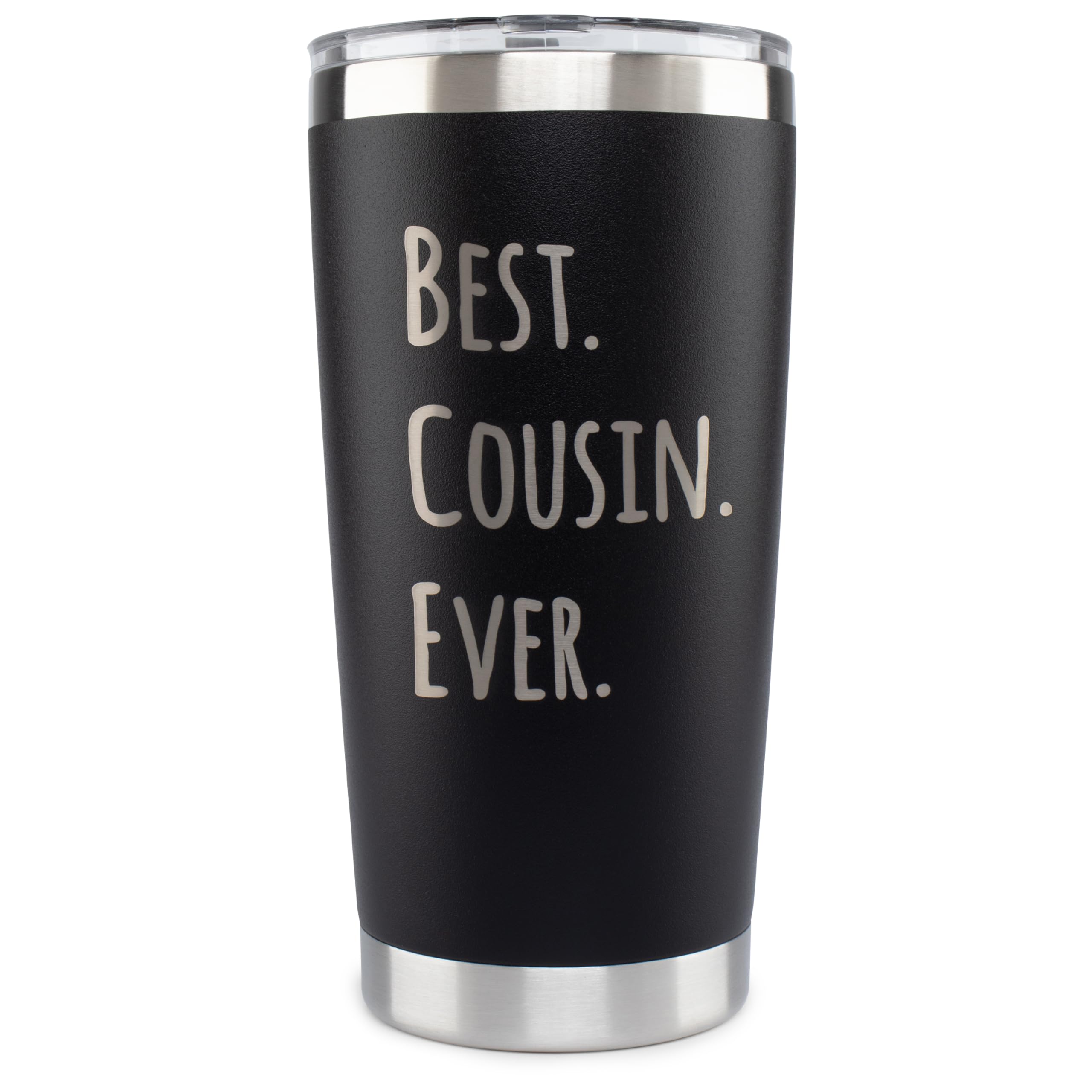 Vaso térmico JENVIO 20oz con doble pared para bebidas frías o calientes.