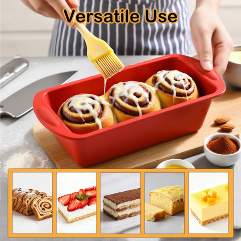 Jepcatly almacenamiento apilable para cocina con moldes de silicona