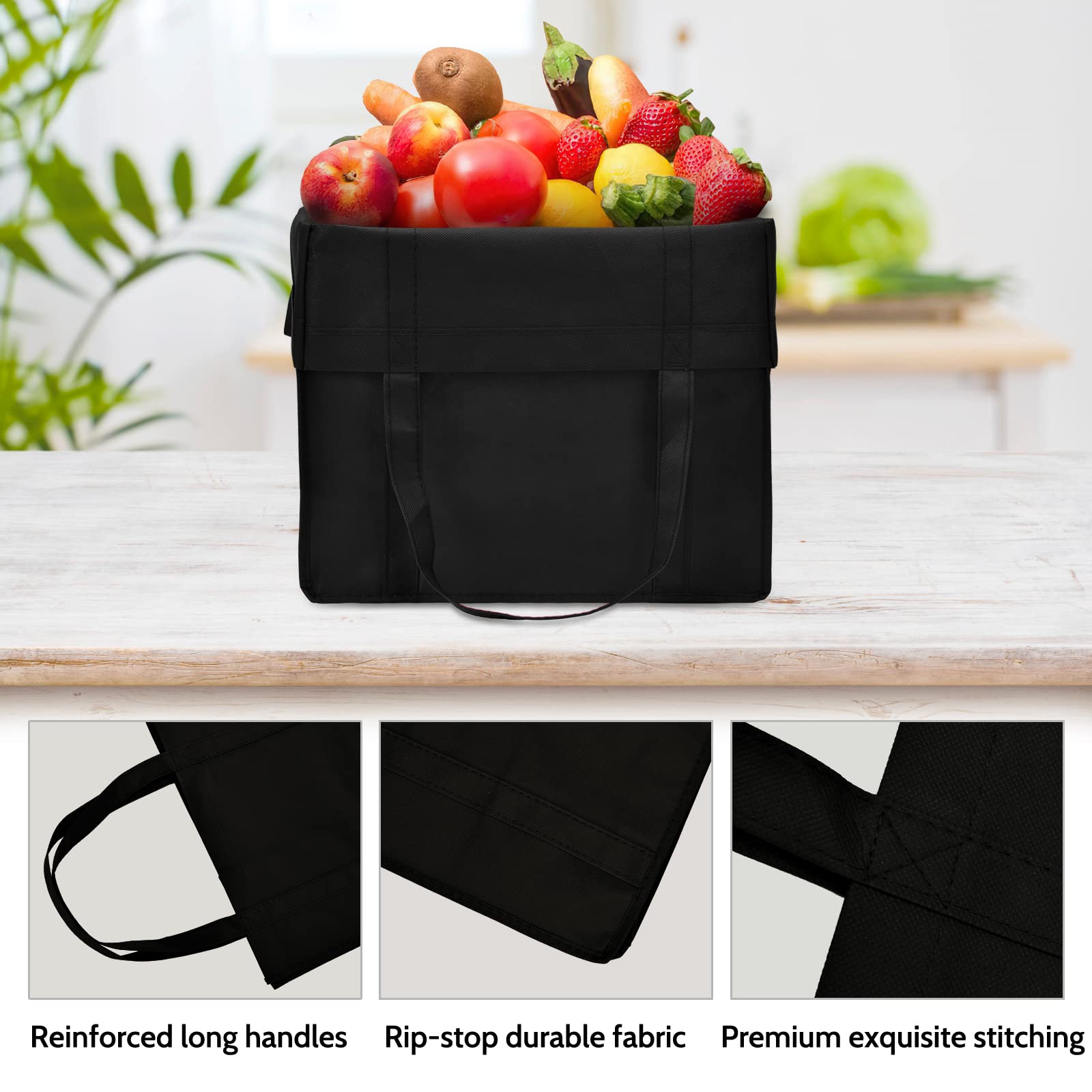 Bolsas plegables de JERIA fáciles de almacenar entre usos
