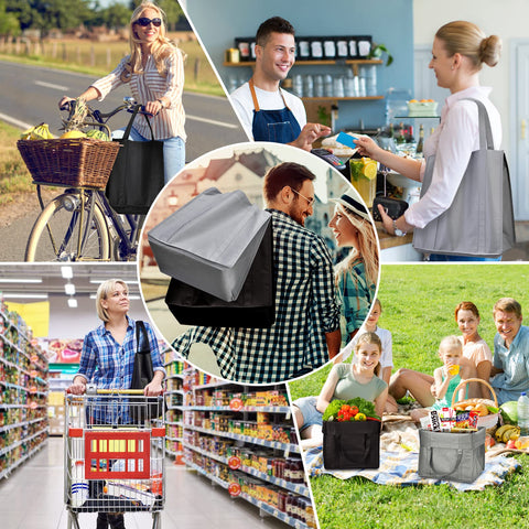 Ideales para compras diarias o regalos, con gran capacidad