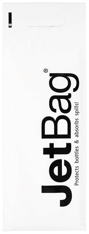 Jet Bag Mono: bolsa con cierre que absorbe hasta 750 ml de vino.