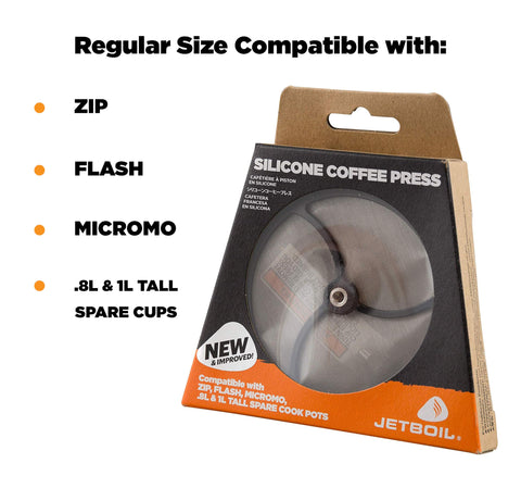 Jetboil anillo-silicona ajuste seguro, evita sedimentos durante la prensada