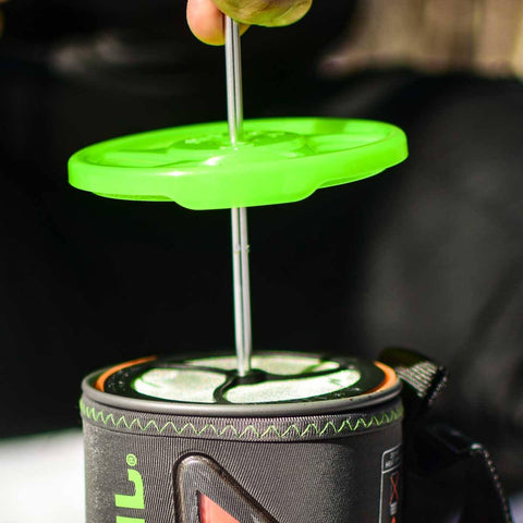 Jetboil micro-filtro reduce sedimentos, café más limpio
