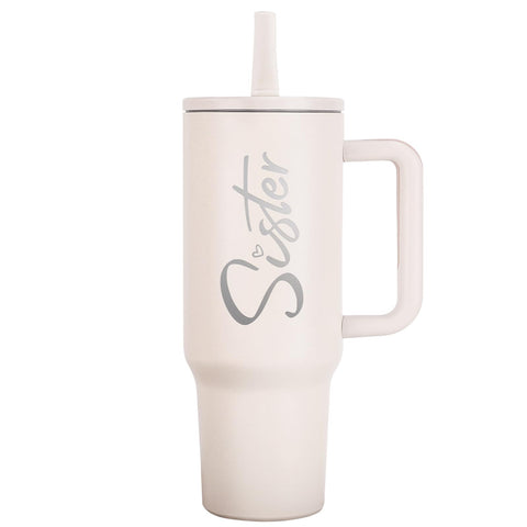 Vaso térmico Jetikon 40oz con tapa, ideal para conservar bebidas.