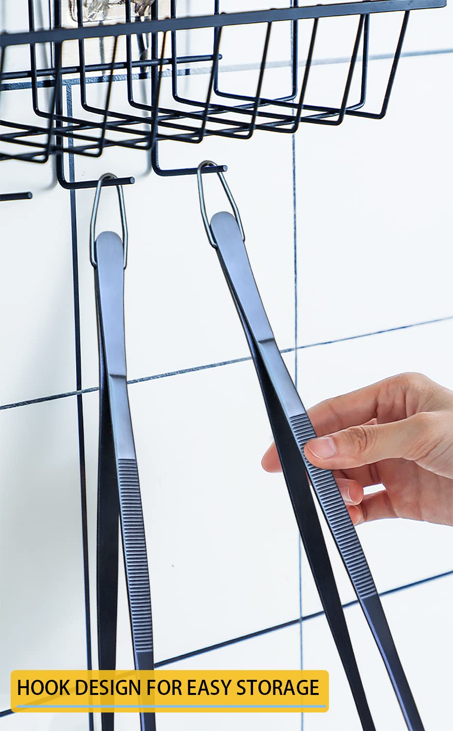 Pinzas de acero inoxidable JetKong, resistentes y duraderas para uso diario