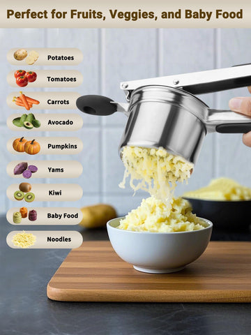 JETONN Mango ergonómico con silicona antideslizante para agarre seguro.