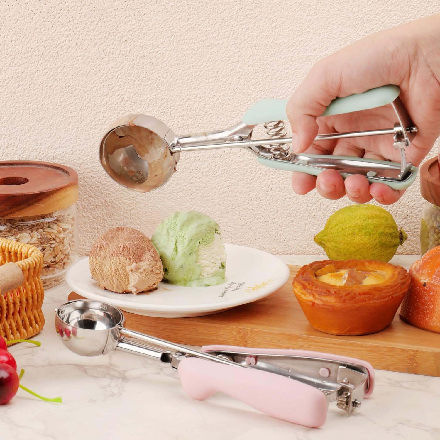 Jetonn para helado, melón y postres fríos