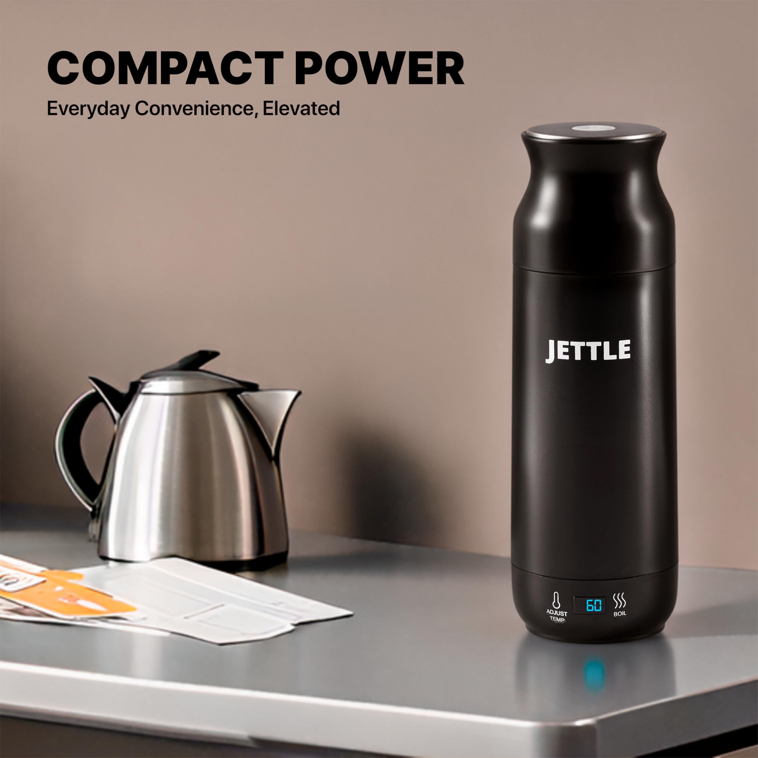 Hervidor automático Jettle apaga al hervir
