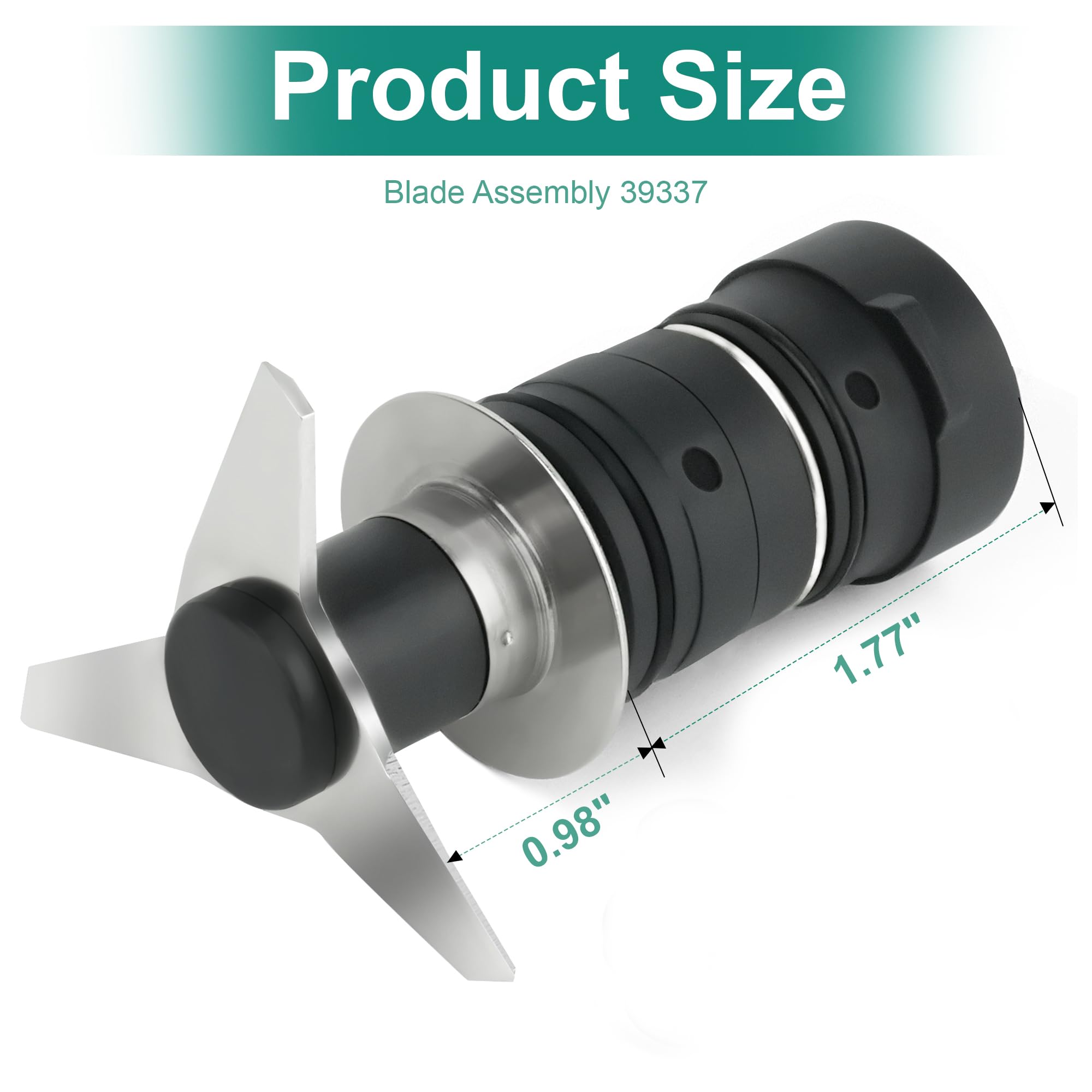 Ensamble de cuchilla 39337 para MP450, resistencia a la corrosión.