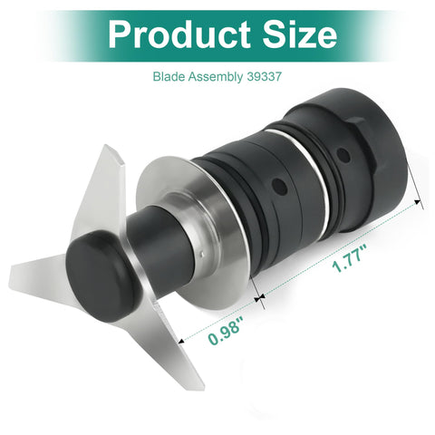Ensamble de cuchilla 39337 para MP450, resistencia a la corrosión.