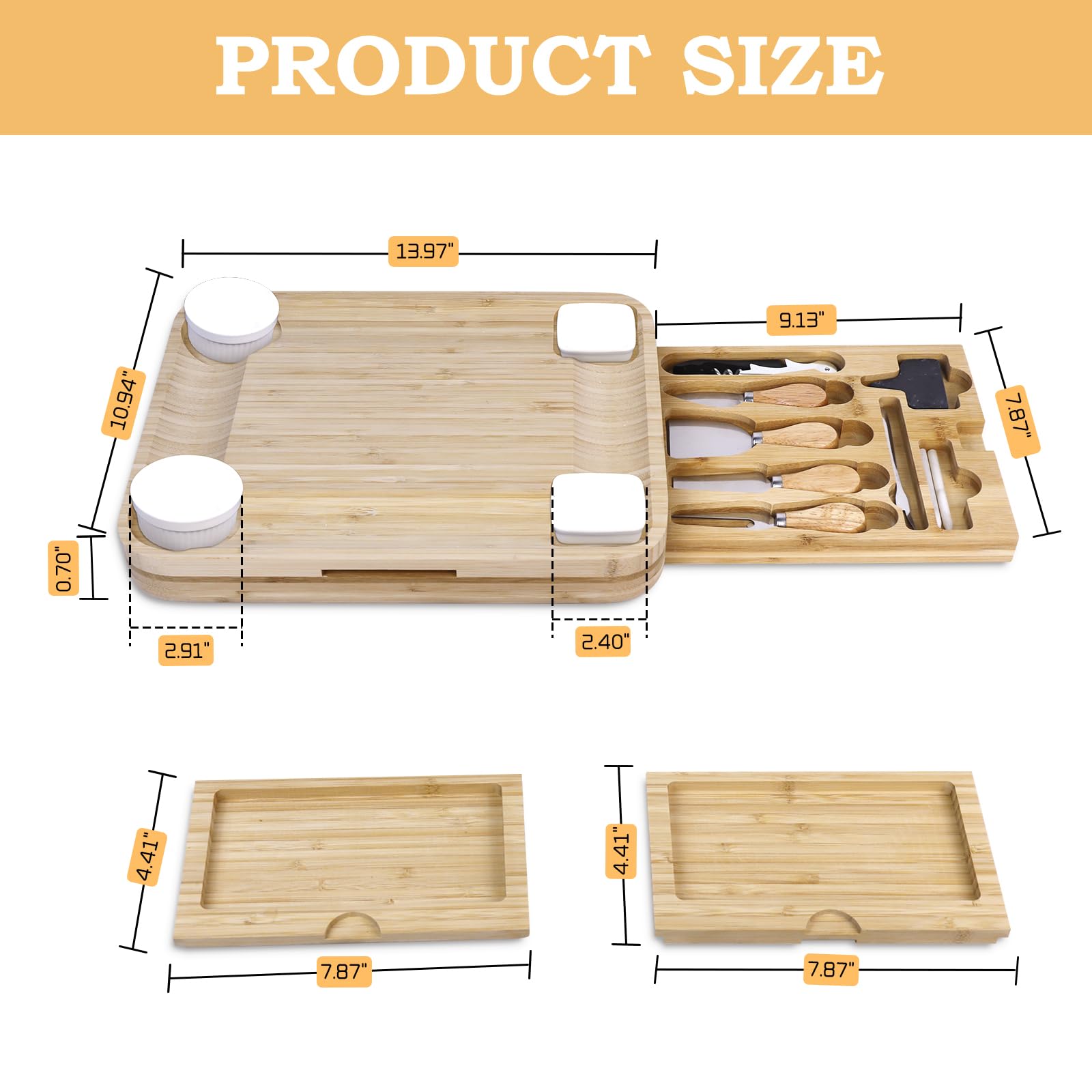 Uso de viaje del tablero JFIEOEO, perfecto para picnic portátiles.