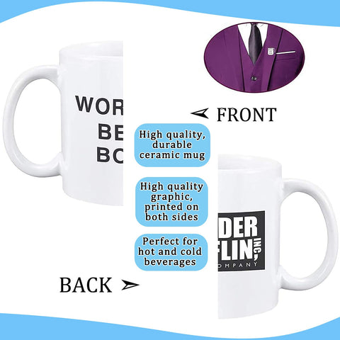 Taza JGTONG World's Best Boss Mug, en mano, agarre cómodo para largas jornadas.