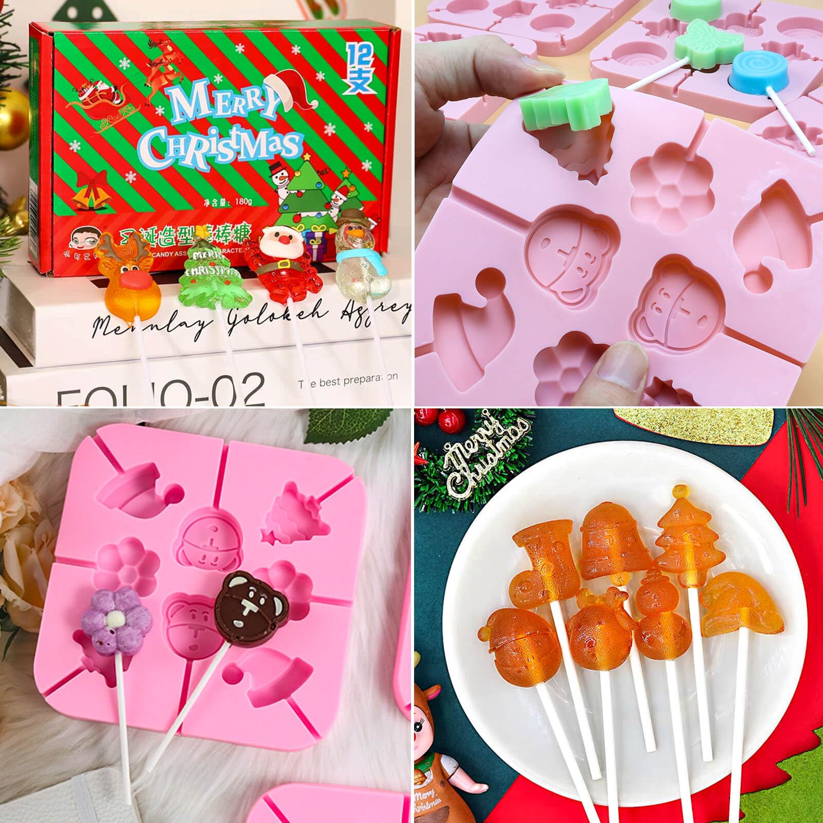 Molde muñeco de nieve para piruletas y repostería.
