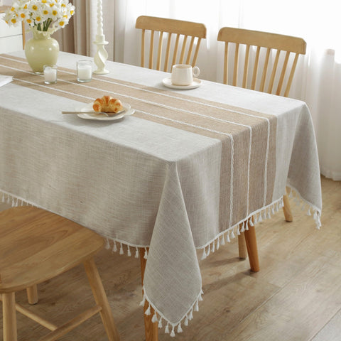 Mantel JIALE rectangular 55x70, tacto suave para comidas diarias.