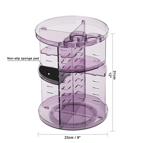 Jiavarry base rueda 360° silenciosa para giro suave y cómodo
