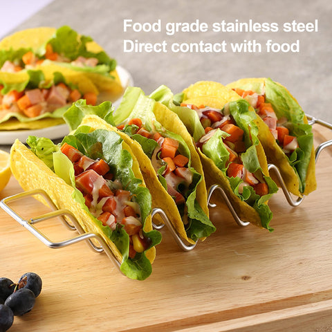 Sostén de tacos JIBOLAT apto para lavavajillas, fácil limpieza.