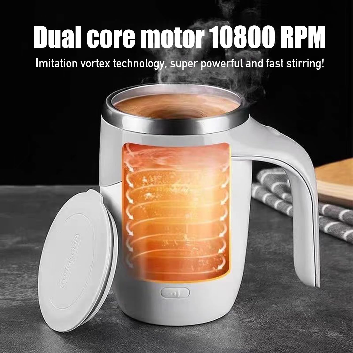 Taza Jieclem con batería recargable para uso móvil