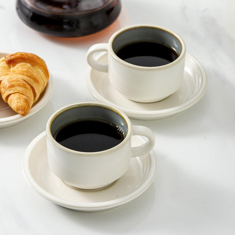 Capacidad 4 oz JIEMEI HOME ideal para espresso.