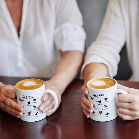 Impresiona con regalos prácticos: Jigfoxy, tazas de aves para momentos diarios.