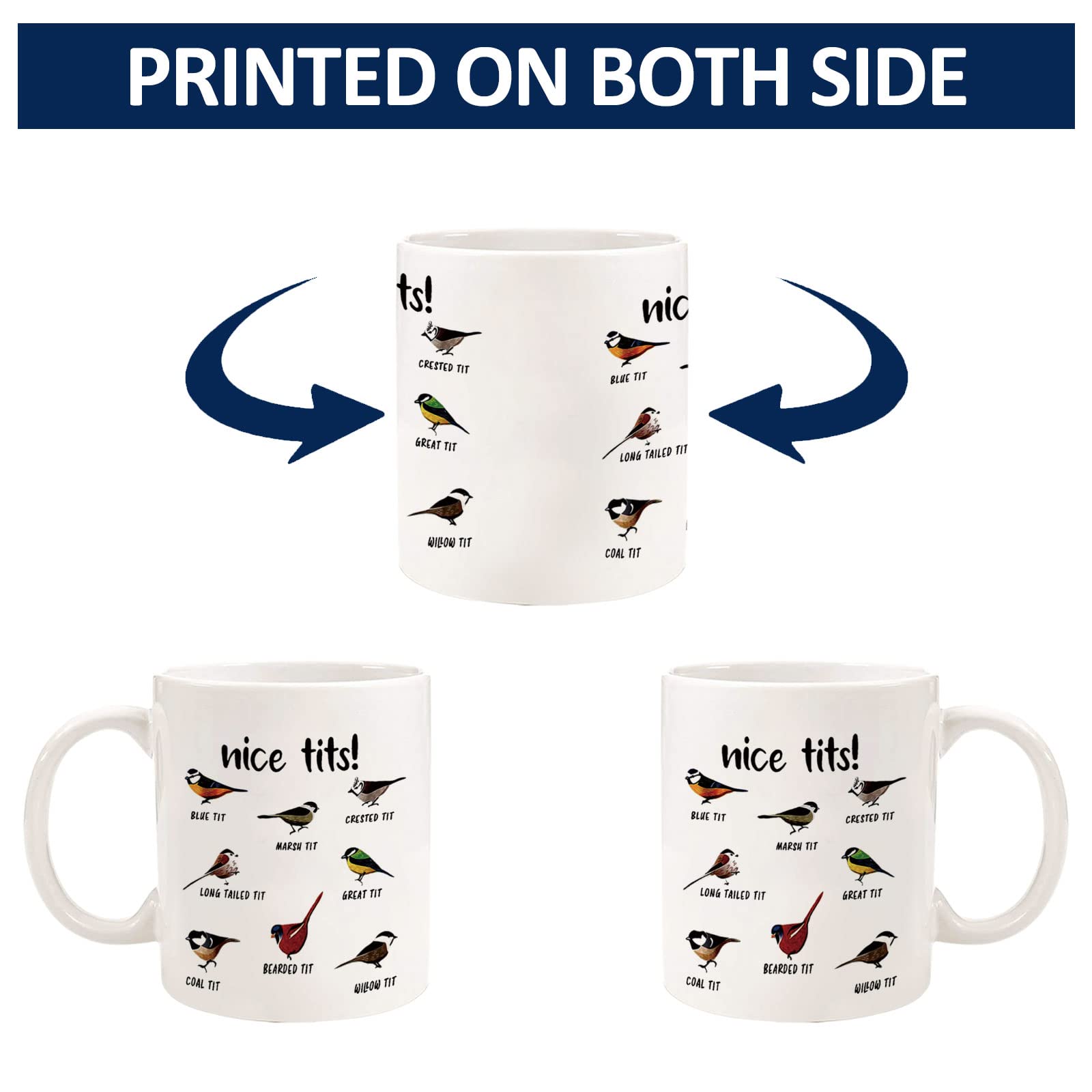 Taza de cerámica Jigfoxy resistente, perfecta para uso diario.