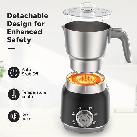 JIMYIU capacidad 500 ml para leche o chocolate