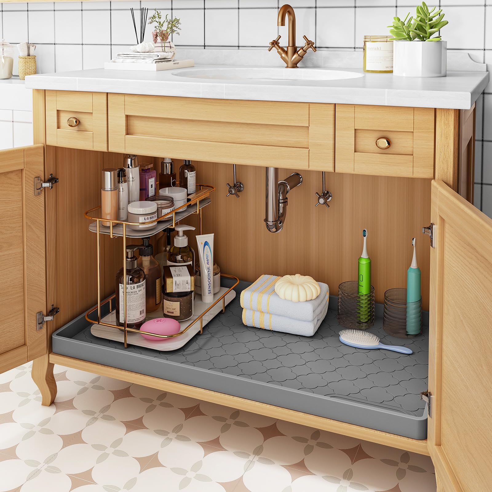 Jin&Bao uso como organizador de cocina y baño para items pequeños