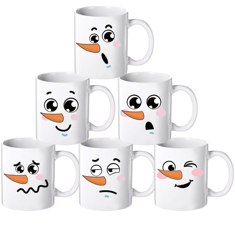 Taza Jinei set-navidad-6-11oz, regalo festivo para compartir.