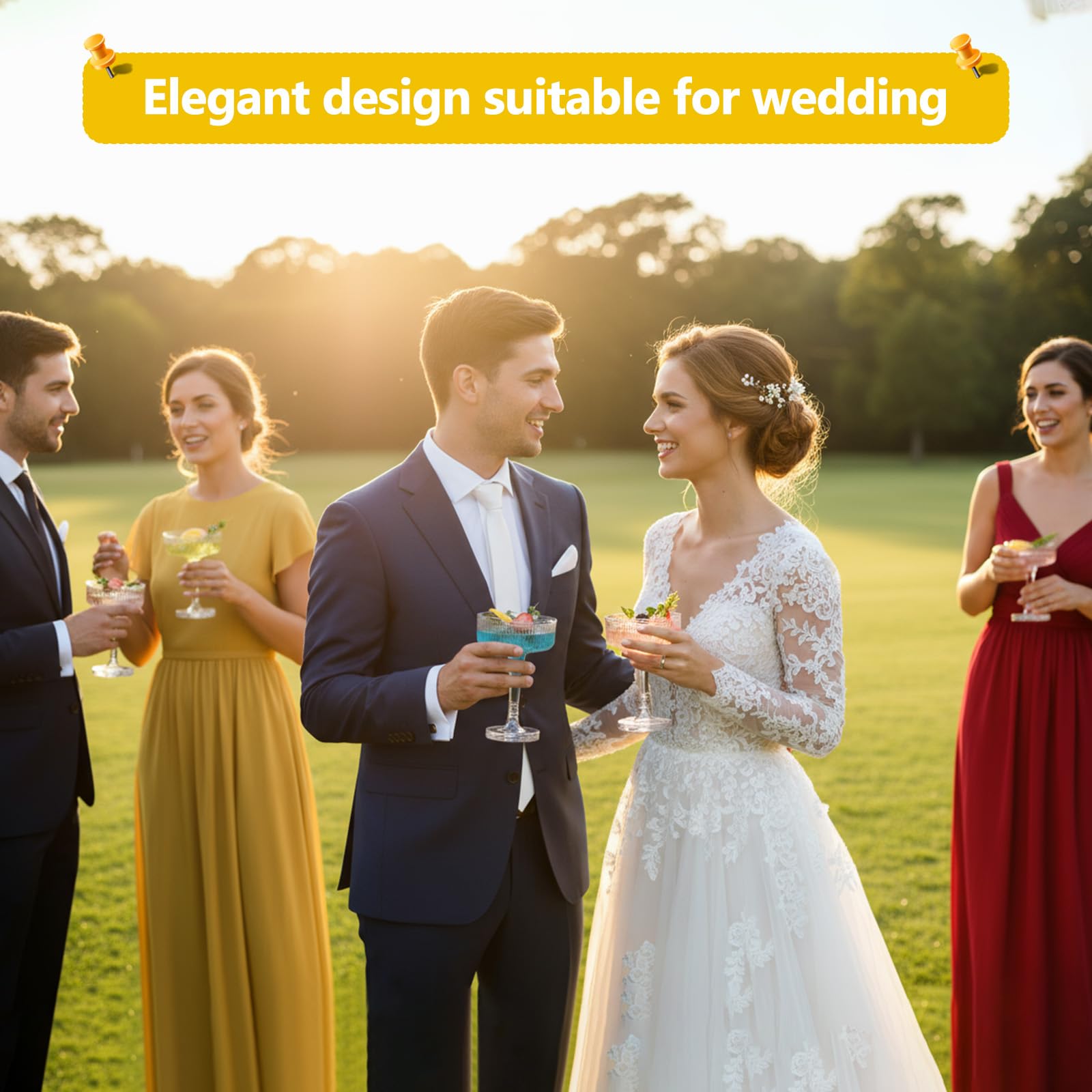 Copa Jingmore para eventos, presentación elegante en bodas y celebraciones.