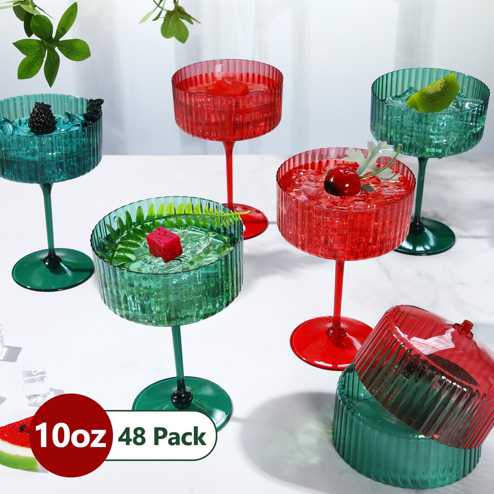 Detalle del diseño desmontable de copas Jingmore para almacenamiento.