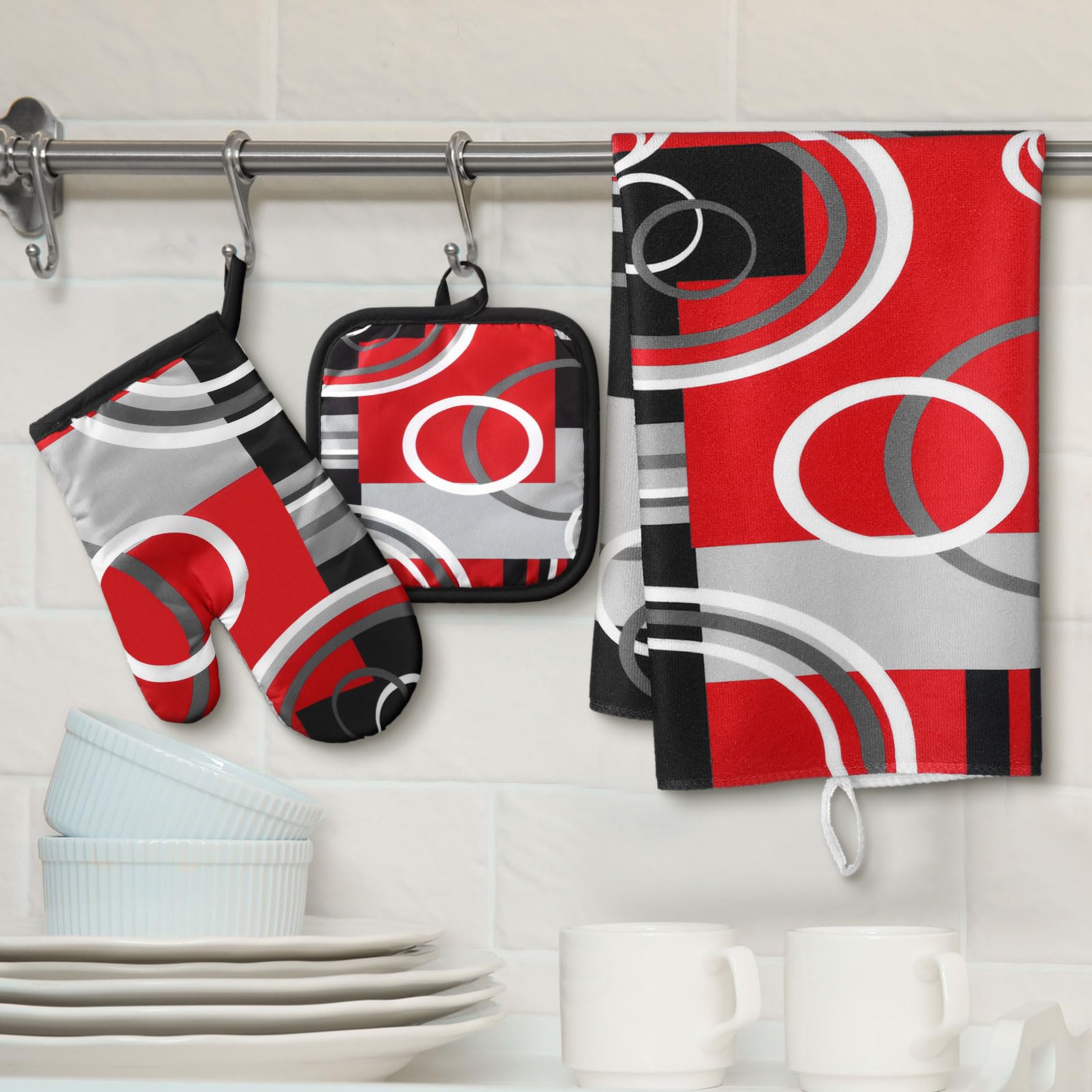 Jingmore: salvamanteles 18x18 cm parahornear y servir con seguridad